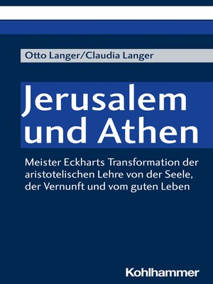 cover image of Jerusalem und Athen